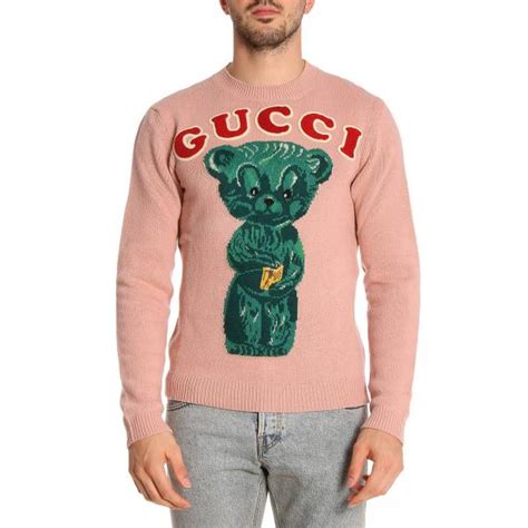 pink mens cardigan gucci|Gucci sweater for men.